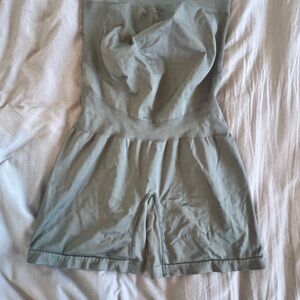 Maternity Gray Shapewear Bodysuit